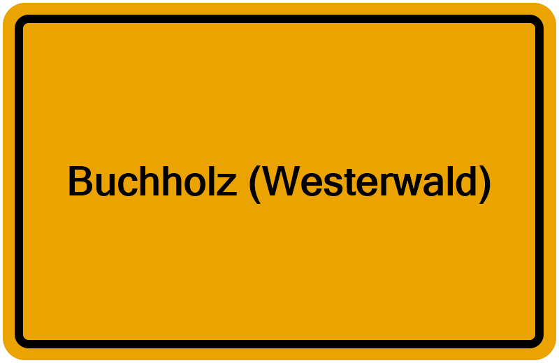 Handelsregisterauszug Buchholz (Westerwald)